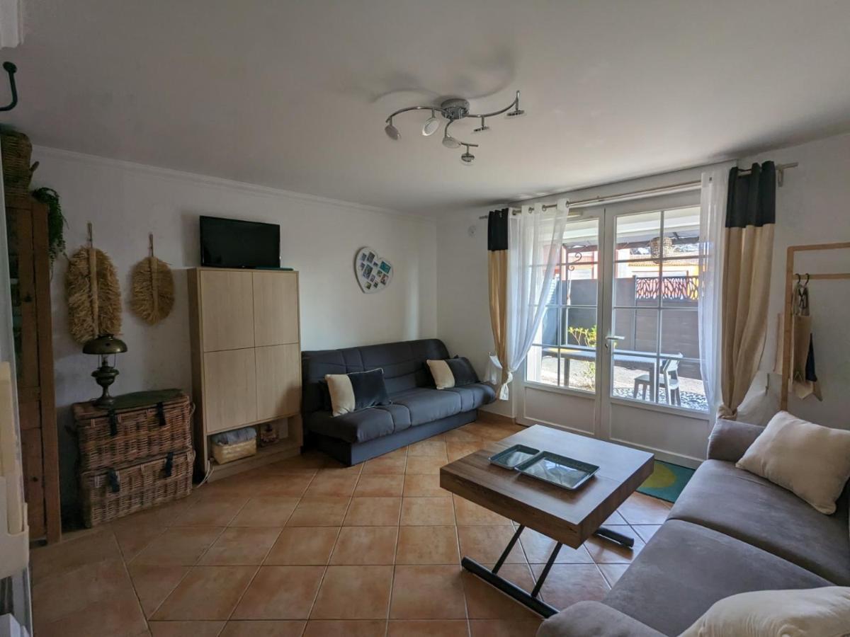 L'Instant Mer - Bord De Mer - Studio Avec Grand Jardin A La Capte Hyères Dış mekan fotoğraf