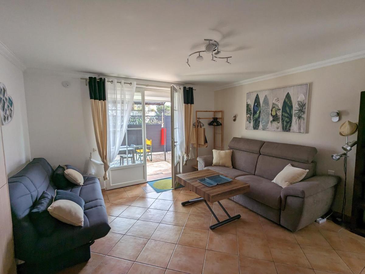 L'Instant Mer - Bord De Mer - Studio Avec Grand Jardin A La Capte Hyères Dış mekan fotoğraf