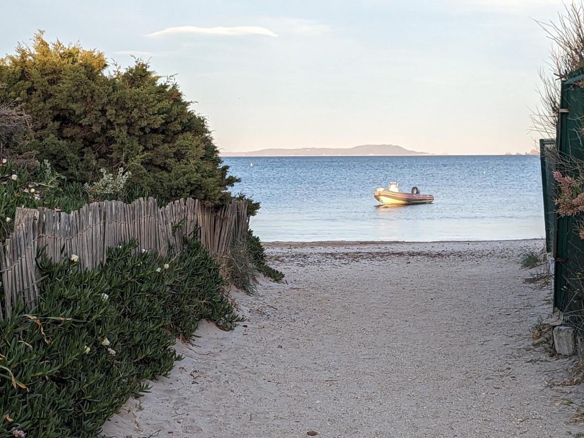 L'Instant Mer - Bord De Mer - Studio Avec Grand Jardin A La Capte Hyères Dış mekan fotoğraf